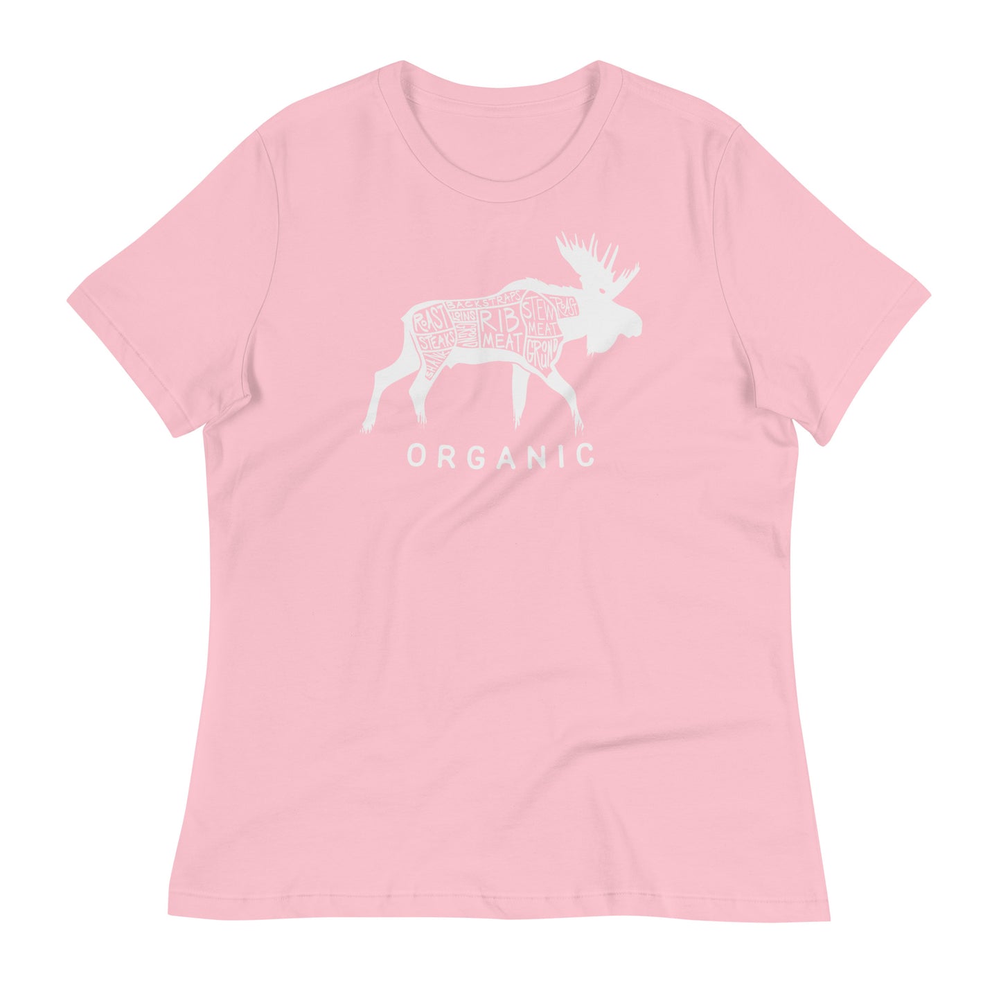 Women's Organic Moose T-Shirt